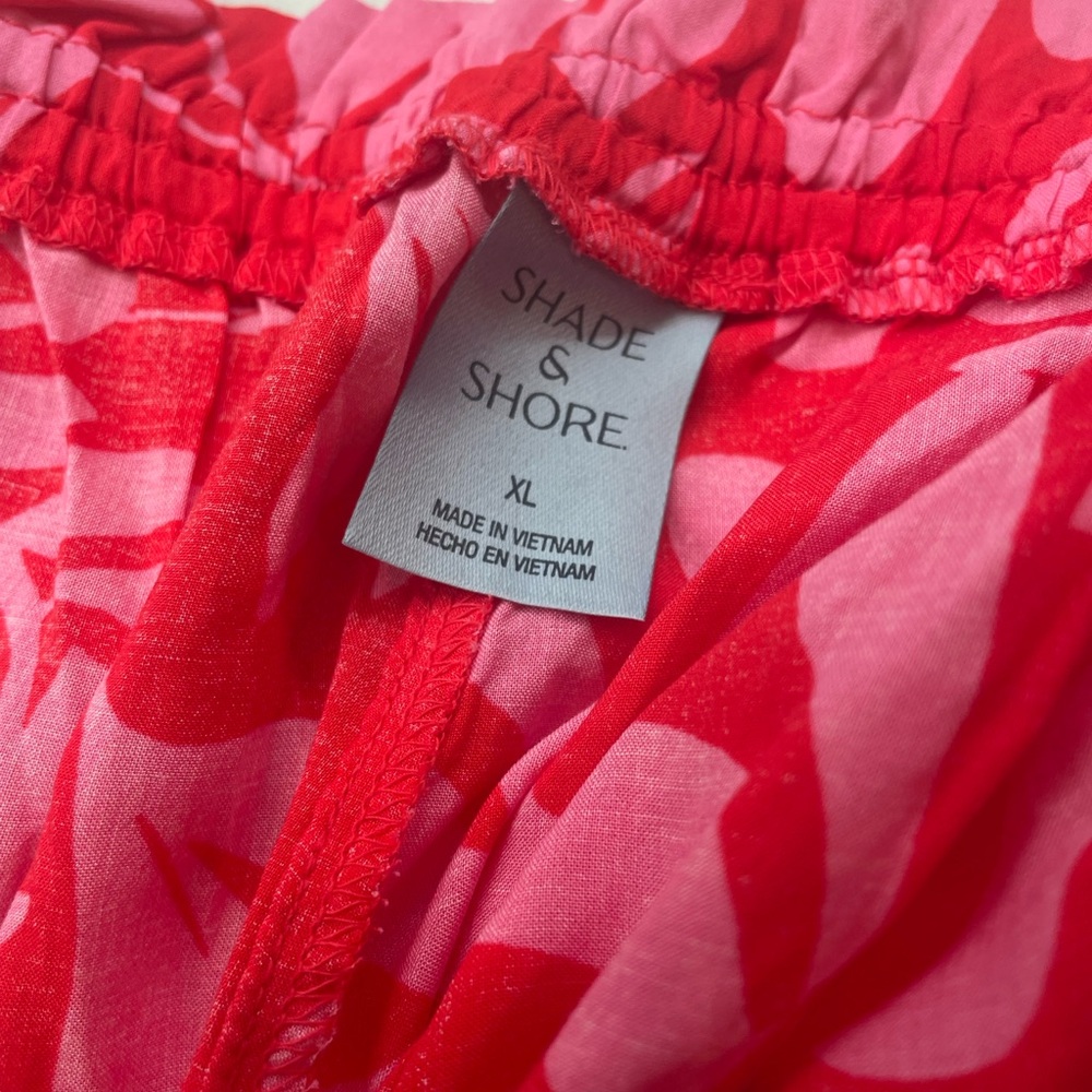 Shade & Shore Pink Floral Wide-Leg Pants - Picture 8 of 10